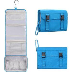 Relavel Travel Hanging Toiletry Bag for Women Men Large Capacity Makeup Bag